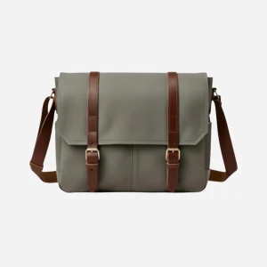Classic Commuter Canvas Messenger Bag