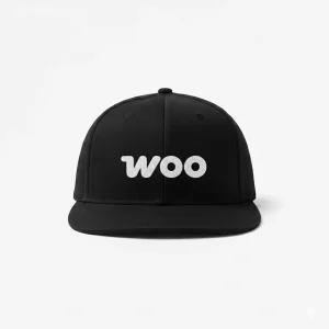 Classic Flat Brim Logo Cap